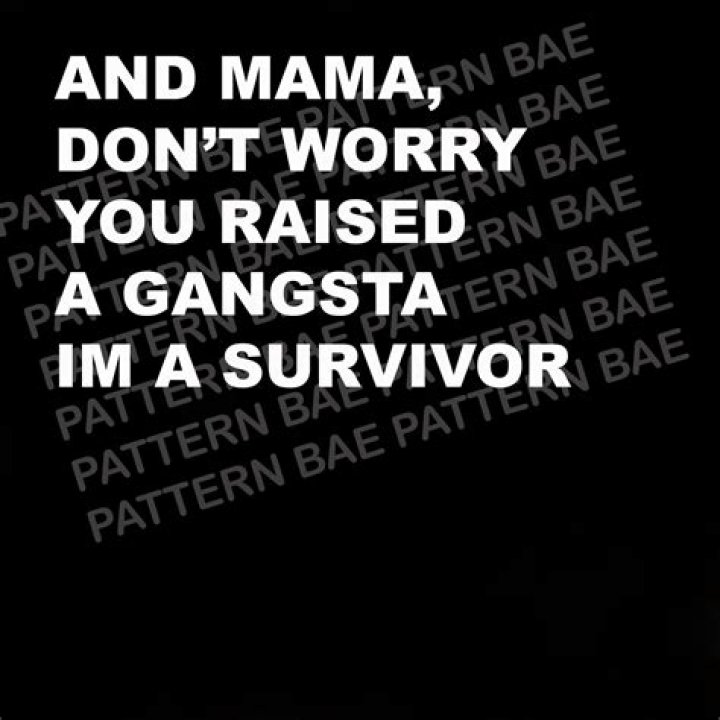 Discoveries And Insights On "and Mama You Raised A Gangsta"