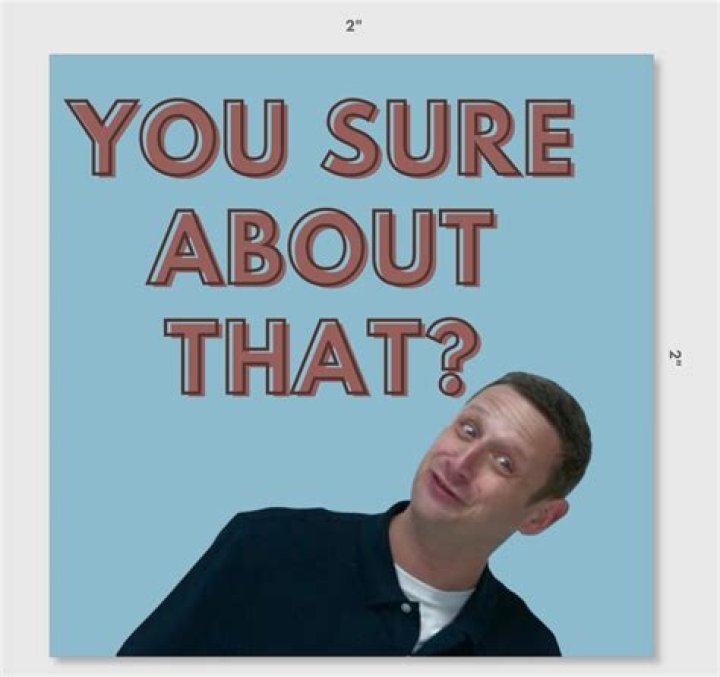 Uncover The Secrets Behind "You Sure About That, Tim Robinson"